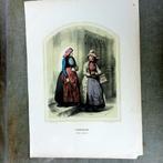 Klederdracht. Bing & Braet. II Friesland Hindelopen 1857, Ophalen of Verzenden