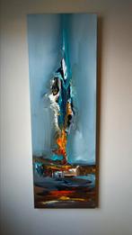 Love it abstract schilderij van Genadyi, Antiek en Kunst, Ophalen