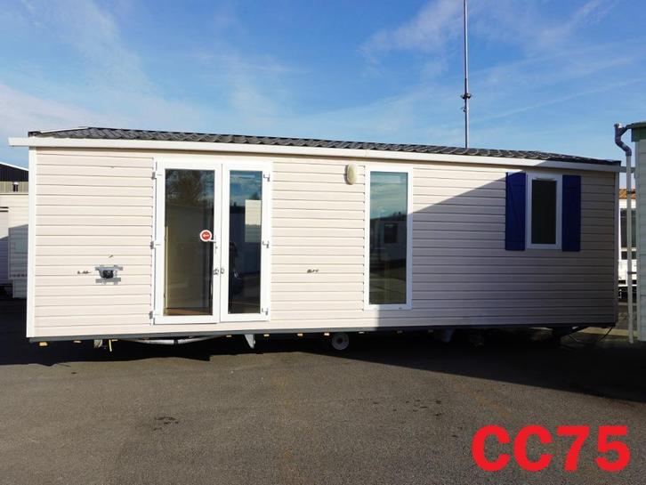 Compact model IRM chalet met dubbel glas en middenkamer, Caravans en Kamperen, Stacaravans, tot en met 4, Ophalen