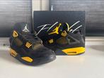 Jordan 4 Retro Thunder (2023) Eu 46, Ophalen of Verzenden, Zo goed als nieuw, Zwart