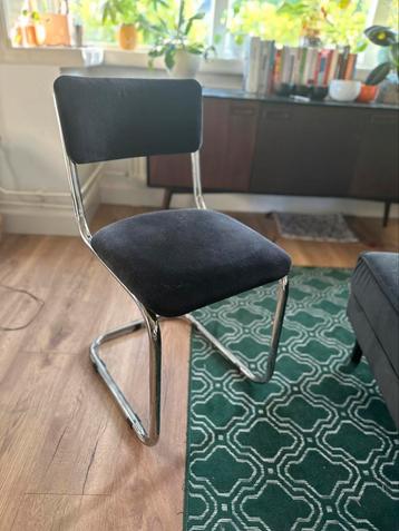 4 x Buisframe eetkamer stoelen / buisstoelen beschikbaar voor biedingen