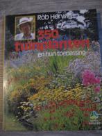 Rob Herwig, 350 tuinplanten en hun toepassing, Boeken, Gelezen, Ophalen of Verzenden, Tuinieren en Tuinplanten, Rob Herwig