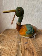 Vintage Ducky tinnen opwindbare eend, Ophalen of Verzenden
