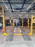 Hefbrug 4 koloms OMA Werther 5000 kg 5.2 m rijbaan, Ophalen