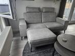 Bank 2,5 zits, fauteuil, hocker, Huis en Inrichting, Banken | Bankstellen, Ophalen, Zo goed als nieuw, 75 tot 100 cm