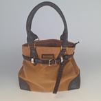 Handtas, tas, schoudertas, lichtbruin/donkerbruin, Sieraden, Tassen en Uiterlijk, Tassen | Schoudertassen, Ophalen of Verzenden