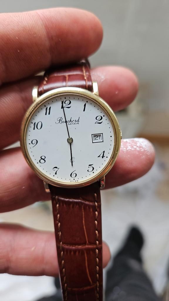 Te koop bochard antiek goud horloge verzamelaars, Sieraden, Tassen en Uiterlijk, Horloges | Antiek, Overige merken, Goud, Ophalen of Verzenden