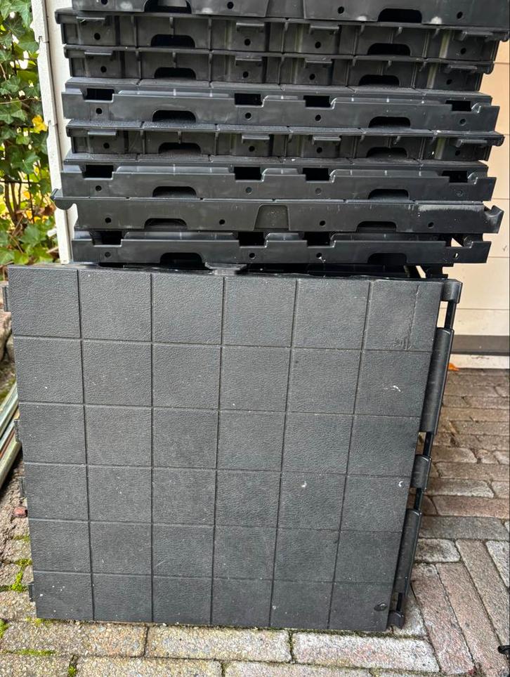 Isabella Vloertegels te koop!, Tuin en Terras, Terrasdelen en Vlonders, Zo goed als nieuw, Kunststof, Ophalen