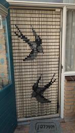Vliegengordijn met Zwaluwen, Gebruikt, 80 tot 100 cm, Hordeur, Ophalen of Verzenden