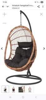 Hangstoel Evi Naturel - Nieuwstaat!, Tuin en Terras, Tuinstoelen, Ophalen, Zo goed als nieuw, Rotan
