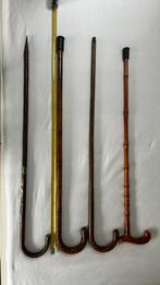 Antieke wandelstookken., Diversen, Wandelstokken, Ophalen of Verzenden, Zo goed als nieuw