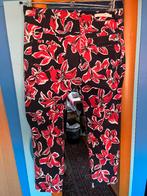 leuke rood zwart gebloemde broek Parami 40/42, Parami, Maat 42/44 (L), Ophalen of Verzenden, Lang