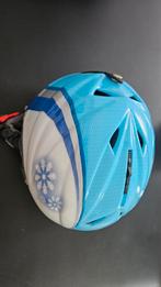Blauwe Skihelm maat S/XS kinderen 1 week gebruikt, Overige merken, Gebruikt, Overige typen, Ophalen of Verzenden