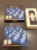 3 x Olight zaklamp en ledstrips, Ophalen of Verzenden, Zo goed als nieuw, Batterij