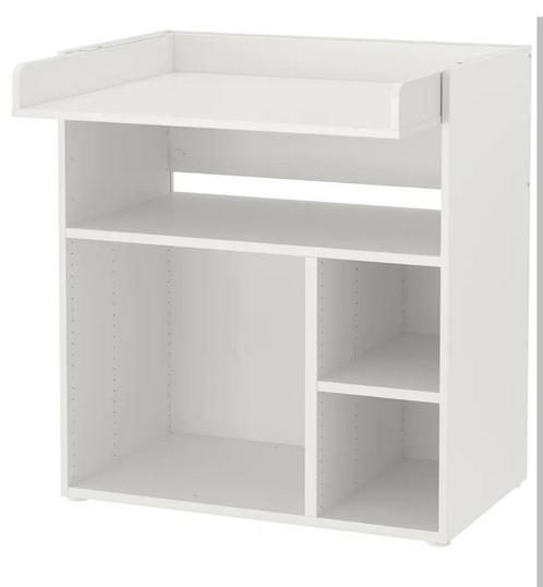 SMÅSTAD Commode/bureau, wit, Kinderen en Baby's, Kinderkamer | Commodes en Kasten, Zo goed als nieuw, 50 tot 70 cm, Ophalen