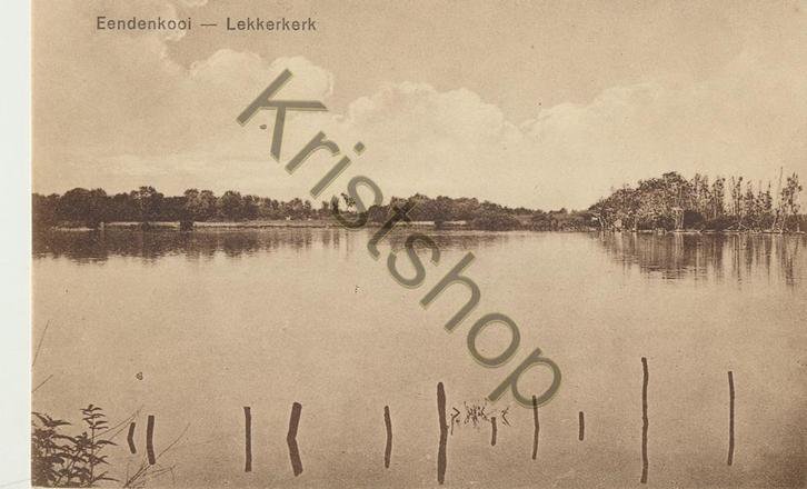 Lekkerkerk - Eendenkooi [KRST007-7262, Verzamelen, Ansichtkaarten | Nederland, Ongelopen, Zuid-Holland, 1920 tot 1940, Verzenden
