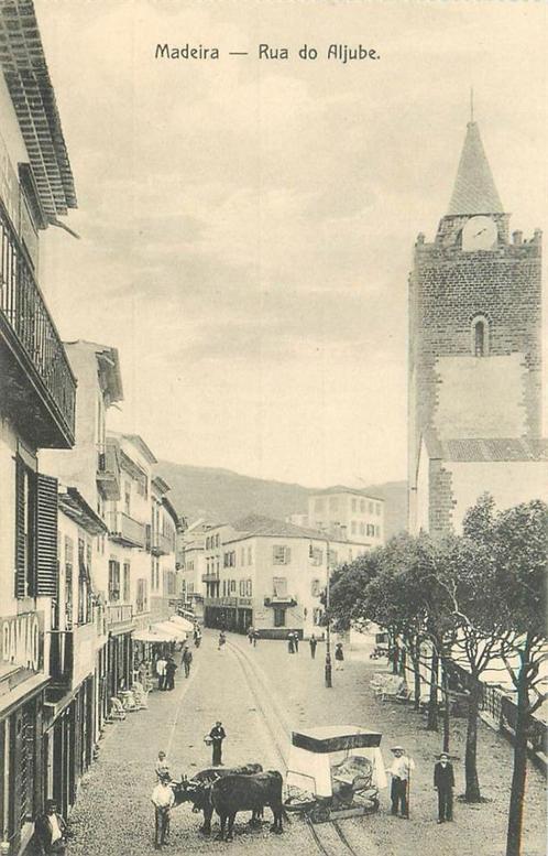 (701-261-035) Madeira Rua de Aljube, Verzamelen, Ansichtkaarten | Buitenland, Overig Europa, Verzenden