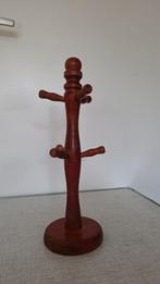Retro mokkenrek, Ophalen of Verzenden, Zo goed als nieuw, Wandkapstok, Minder dan 100 cm