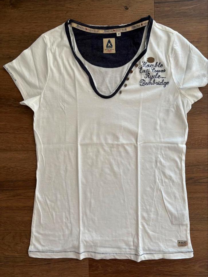 Nieuwstaat: sportief t-shirt Gaastra M wit, Kleding | Dames, T-shirts, Zo goed als nieuw, Maat 38/40 (M), Wit, Korte mouw, Verzenden