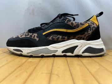 Poelman, maat 41, Sneakers in een panter jasje   beschikbaar voor biedingen