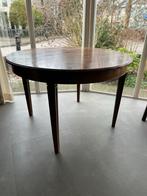 Antieke “uitschuifbare” ronde tafel, Huis en Inrichting, Tafels | Eettafels, Ophalen, Gebruikt, 100 tot 150 cm, Rond