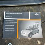 Fietsendrager voor mini countryman, Ophalen