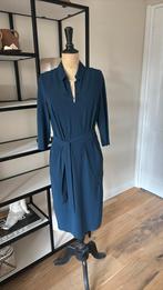 Japan TKY travel stof marine kleurige jurk S zgan, Ophalen of Verzenden, Zo goed als nieuw, Blauw