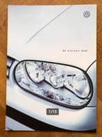 Volkswagen De nieuwe Golf folder 1997, Boeken, Auto's | Folders en Tijdschriften, Volkswagen, Verzenden, Nieuw, Volkswagen
