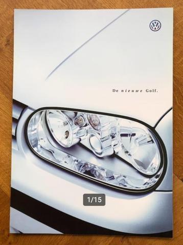 Volkswagen De nieuwe Golf folder 1997 beschikbaar voor biedingen