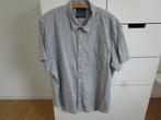 Grijze blouse met korte mouwen - maat XXL, Kleding | Heren, Grote Maten, Overhemd, Angelo Litrico, Ophalen of Verzenden, Zo goed als nieuw