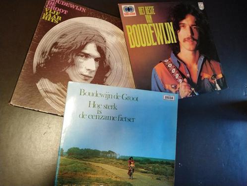 BOUDEWIJN DE GROOT - 3 albums oa Hoe sterk is de ... fietser, Cd's en Dvd's, Vinyl | Nederlandstalig, Gebruikt, Pop, 12 inch, Ophalen of Verzenden
