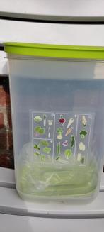 Tupperware Vershouddoos Groen, Huis en Inrichting, Keuken | Tupperware, Ophalen, Nieuw, Wit, Bus of Trommel