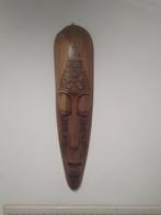 Groot houten afrikaans  masker., Ophalen of Verzenden