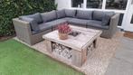 Valencia loungeset + vuurtafel, Ophalen, Gebruikt, Bank, Loungeset