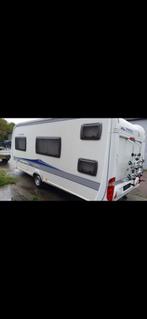 Caravan  hobby kmfe 500 2010, Kachel, Hobby, Dwars-stapelbed, Treinzit