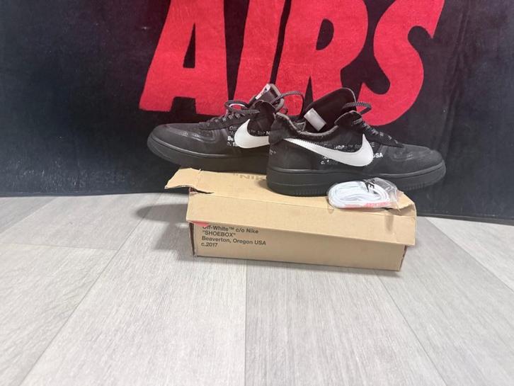 Nike Air Force 1 Low Off-White Black White AO4606-001 47.5, Kleding | Heren, Schoenen, Nieuw, Sneakers of Gympen, Zwart, Ophalen