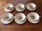 Wedgwood conway soepkom/soepkop met schotel 12x, Huis en Inrichting, Ophalen of Verzenden, Zo goed als nieuw, Wedgwood, Kop(pen) en/of Schotel(s)