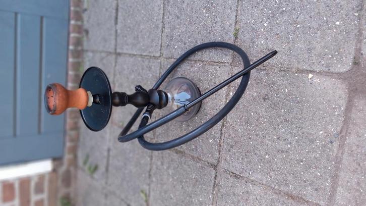 Waterpijp van wit koper (RVS) – roestvrij, modern design, Verzamelen, Rookartikelen, Aanstekers en Luciferdoosjes, Zo goed als nieuw