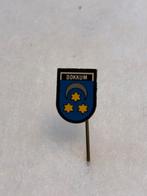 Speldje wapen Dokkum, Verzamelen, Speldjes, Pins en Buttons, Ophalen of Verzenden, Zo goed als nieuw, Overige onderwerpen