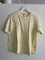 Lichtgeel T-shirt - H&M Divided - Maat L, Kleding | Heren, Ophalen, Gedragen, Maat 52/54 (L), Geel