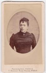CDV van een Jongedame - Foto France Parijs -, Gebruikt, Verzenden, Foto, Buitenland