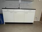 Te koop, Nieuw Keukenblok moet zsm weg, Ophalen, Wit, 150 tot 200 cm, Nieuw