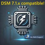 NAS Synology DS412+ 4GB upgraded, draait DSM 7.1 !, Info@synology.com, Synology, Refurbished, Ophalen of Verzenden