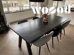 Woood eettafel, Huis en Inrichting, Verzenden, Zo goed als nieuw, Rechthoekig, 50 tot 100 cm