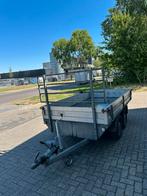 Anssems 2000 kg Tandemasser aanhangwagen plateuwagen, Ophalen of Verzenden, Zo goed als nieuw