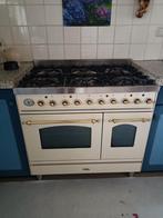 Boretti dubbele oven met 6 pits gasstel., Witgoed en Apparatuur, Fornuizen, Ophalen, Gebruikt