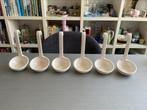6x Royal Boch Royal Multiple Spoons voor amuses, snacks, …, Huis en Inrichting, Keuken | Keukenbenodigdheden, Ophalen of Verzenden
