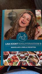 Lisa kookt koolhydraatarm deel 1,2 &3, Boeken, Gezondheid, Dieet en Voeding, Ophalen of Verzenden, Zo goed als nieuw