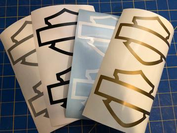 Harley Davidson stickers (verschillende soorten) beschikbaar voor biedingen