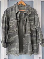 Camouflage jasje s/m, Groen, Ophalen of Verzenden, Zo goed als nieuw, Maat 46/48 (XL) of groter